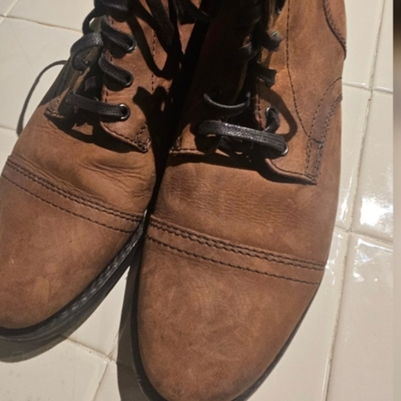 Thursday Boot Company Rustic Brown Leather Boots - Picture 3 of 8